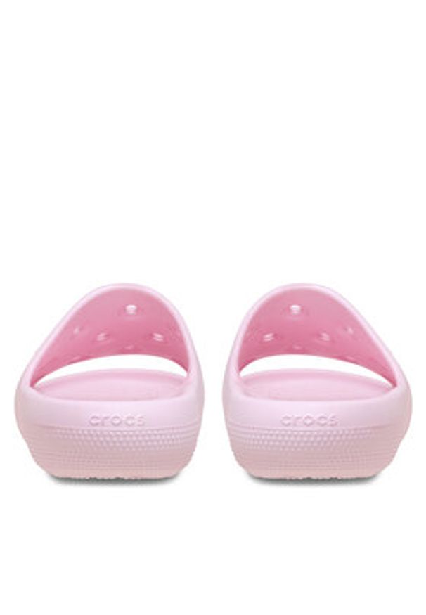 Crocs Klapki Classic Slide v2 209401 Różowy. Kolor: różowy