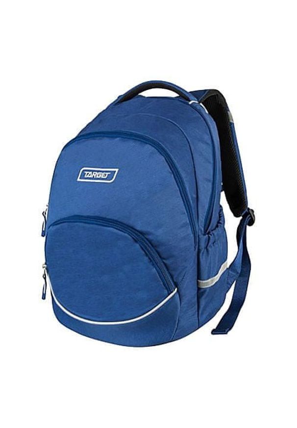 Target Plecak docelowy dla studentów, niebieski. Kolor: niebieski. Styl: młodzieżowy