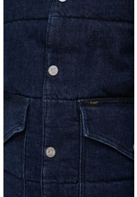 Lee Bezrękawnik jeansowy męski kolor granatowy przejściowy. Okazja: na co dzień. Kolor: niebieski. Materiał: jeans. Długość rękawa: bez rękawów. Styl: casual #2