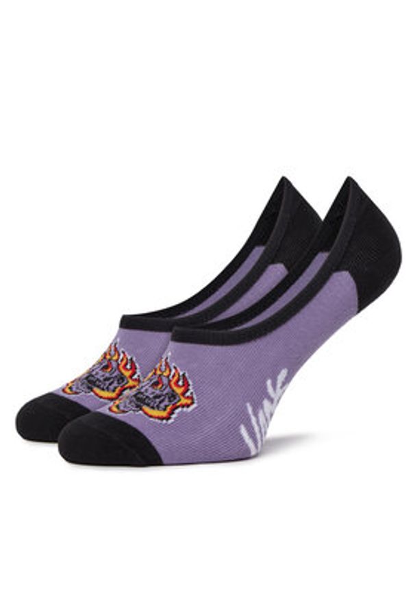 Vans Zestaw 3 par stopek damskich Buggin Out VN000ND2 Kolorowy. Materiał: materiał, bawełna. Wzór: kolorowy