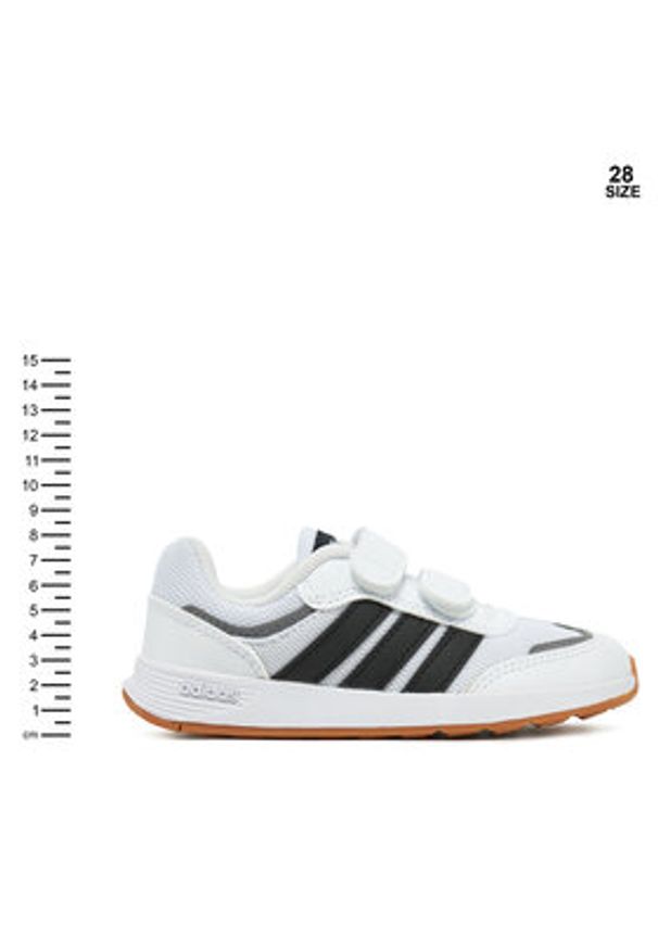 Adidas - adidas Sneakersy Tensaur Switch JQ4765 Biały. Kolor: biały. Materiał: skóra