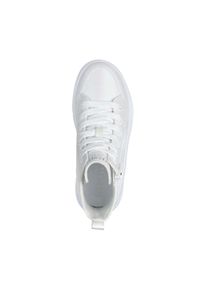 skechers - Buty sportowe do chodzenia dziewczęce, Hyperlift. Kolor: biały. Materiał: materiał, syntetyk. Sport: turystyka piesza