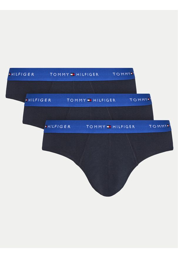 TOMMY HILFIGER - Tommy Hilfiger Komplet 3 par slipów UM0UM02904 Czarny. Kolor: czarny. Materiał: bawełna