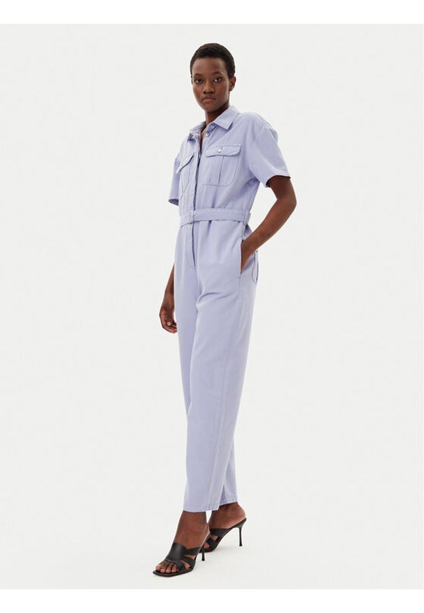 Liu Jo Kombinezon WA5442 T4282 Fioletowy Regular Fit. Kolor: fioletowy. Materiał: bawełna