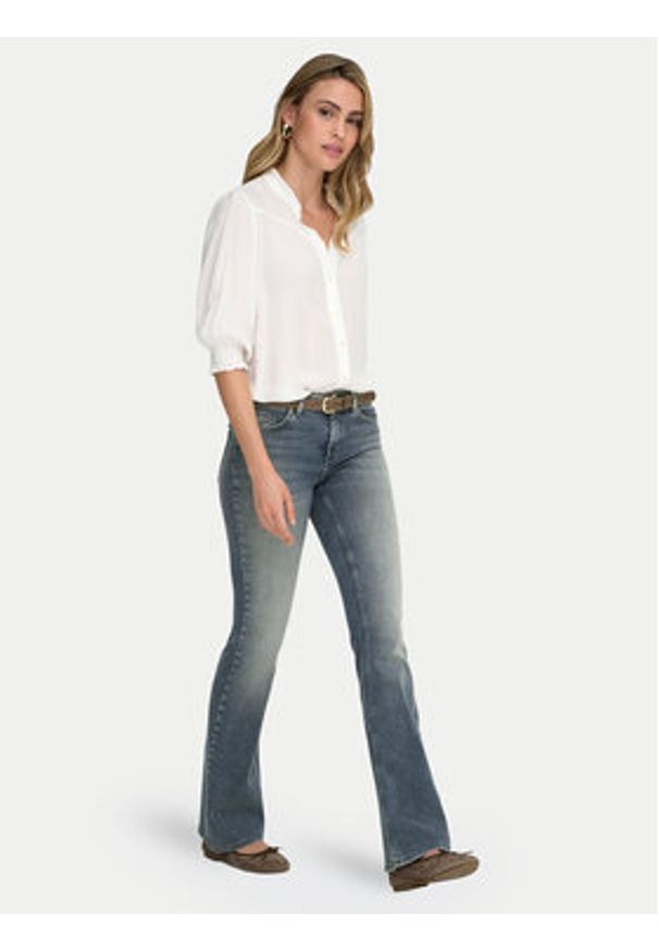 only - ONLY Jeansy Blush 15353693 Niebieski Flare Fit. Kolor: niebieski