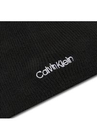 Calvin Klein Zestaw Szalik i Czapka Basic Wool Beanie+Scarf K50K507552 Czarny. Kolor: czarny. Materiał: materiał #3