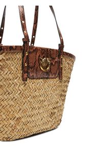 Pinko - PINKO Torebka Love Summer Basket PE 25 PLTT 103324 A2GO Beżowy. Kolor: beżowy