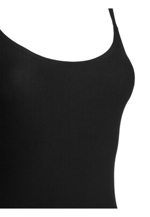 Chantelle Top Soft Stretch C10620 Czarny Slim Fit. Kolor: czarny. Materiał: syntetyk