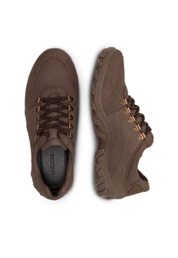 Lasocki Sneakersy MESSI-03 MI25 Brązowy. Kolor: brązowy. Materiał: skóra