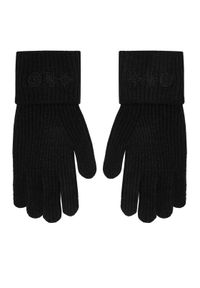 Guess Rękawiczki Męskie AW5405 POL02 Czarny. Kolor: czarny. Materiał: akryl, materiał