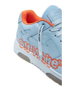 OFF-WHITE - Off-White Sneakersy OMIA189S22LEA0044020 Błękitny. Kolor: niebieski. Materiał: skóra