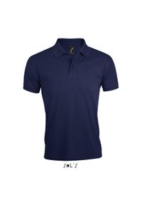 SOL'S - Polo Sol's Prime. Typ kołnierza: polo. Kolor: niebieski. Materiał: bawełna, poliester #1
