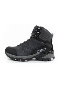 Buty damskie trekkingowe CMP Melnick. Kolor: czarny, szary, wielokolorowy. Sport: turystyka piesza