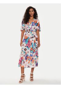 Liu Jo Sukienka koszulowa MA4412 T3819 Kolorowy Regular Fit. Materiał: wiskoza. Wzór: kolorowy. Typ sukienki: koszulowe #1