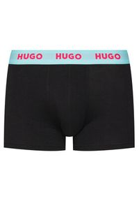 Hugo - HUGO Komplet 3 par bokserek 50532611 Czarny. Kolor: czarny. Materiał: bawełna #6