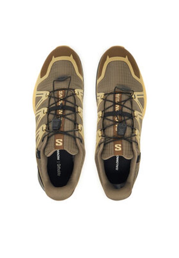 salomon - Salomon Buty do biegania Speedcross Peak Gore-Tex L47853100 Brązowy. Kolor: brązowy. Materiał: materiał. Technologia: Gore-Tex. Model: Salomon Speedcross