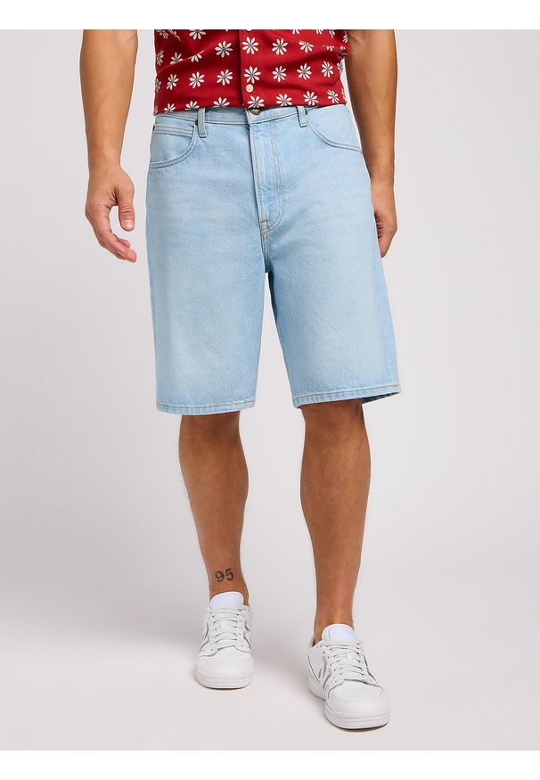 Lee - MESKIE SPODNIE LEE ASHER SHORT LIGHT STONE WASH 112349239