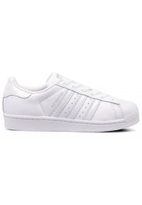 Adidas - Buty adidas Superstar W AQ1214 białe. Zapięcie: sznurówki. Kolor: biały. Materiał: skóra, syntetyk, materiał. Model: Adidas Superstar #1