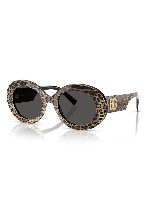Dolce & Gabbana - Okulary damskie w centki DOLCE & GABBANA