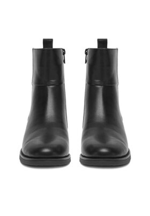 Clara Barson Botki CEO-WS6371-03 Czarny. Kolor: czarny. Materiał: materiał