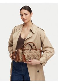 Guess Torebka Audrey Logo HWJG97 55060 Brązowy jasny. Kolor: brązowy #1