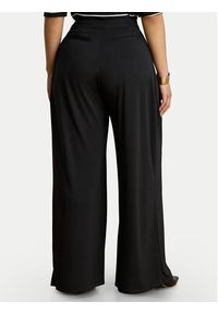 Lauren Ralph Lauren - LAUREN RALPH LAUREN Spodnie materiałowe Chabrell 200980217001 Czarny Wide Leg. Kolor: czarny. Materiał: syntetyk #3