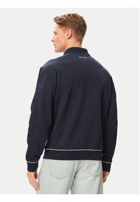 Calvin Klein Jeans Polo LV04RG202G Granatowy Regular Fit. Typ kołnierza: polo. Kolor: niebieski. Materiał: bawełna #3