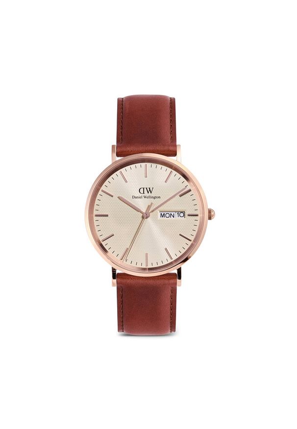 Zegarek Daniel Wellington. Kolor: wielokolorowy, różowy, złoty