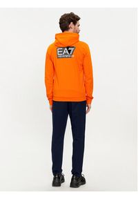 EA7 Emporio Armani Dres 3DPV52 PJ05Z 26BP Pomarańczowy Regular Fit. Kolor: pomarańczowy. Materiał: bawełna