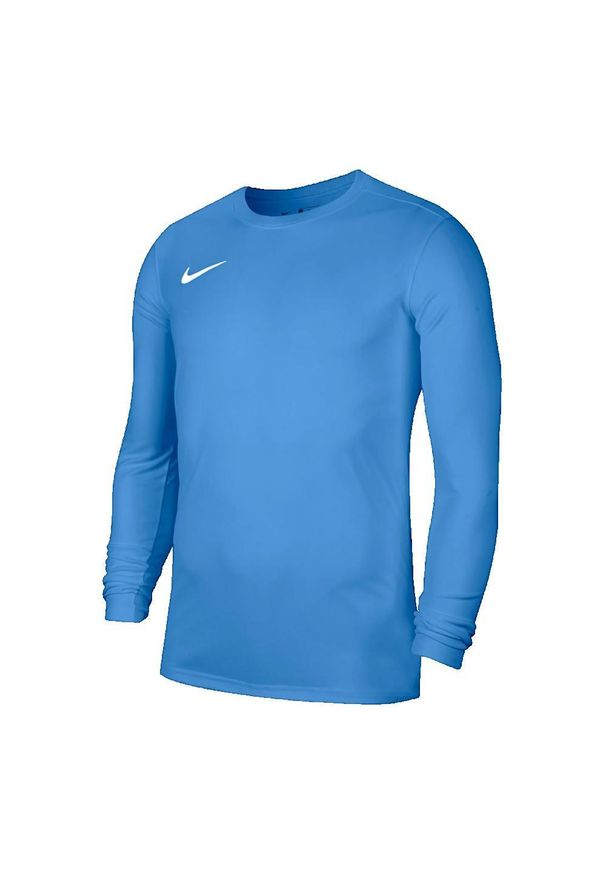 Koszulka Nike Dri-FIT Park VII Jasnoniebieska. Kolor: niebieski. Materiał: poliester. Technologia: Dri-Fit (Nike). Sport: fitness, piłka nożna