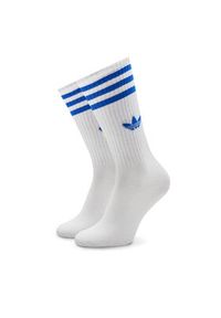 Adidas - adidas Zestaw 3 par wysokich skarpet unisex IX7504 Biały. Kolor: biały. Materiał: materiał #7