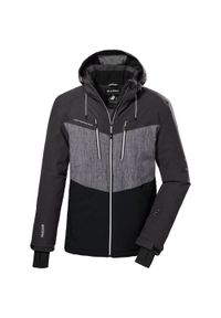 Killtec - Kurtka narciarska zapinana na zamek męska KILLTEC KSW 45. Kolor: wielokolorowy, szary, czarny. Sezon: zima. Sport: narciarstwo #1
