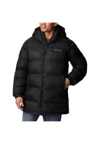 columbia - Męski płaszcz zimowy Columbia Pike Lake. Kolor: czarny. Sezon: zima. Sport: turystyka piesza #1