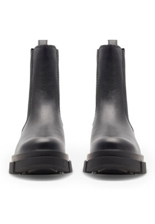 Lasocki Botki RST-ALISA-02 Czarny. Kolor: czarny. Materiał: materiał