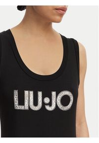 Liu Jo Beachwear Sukienka codzienna VA6215 JS360 Czarny Regular Fit. Okazja: na co dzień. Kolor: czarny. Materiał: wiskoza. Typ sukienki: proste. Styl: casual #5
