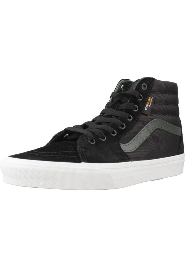 Vans - Buty VANS SK8-HI CRDA Czarny. Kolor: czarny. Materiał: tkanina