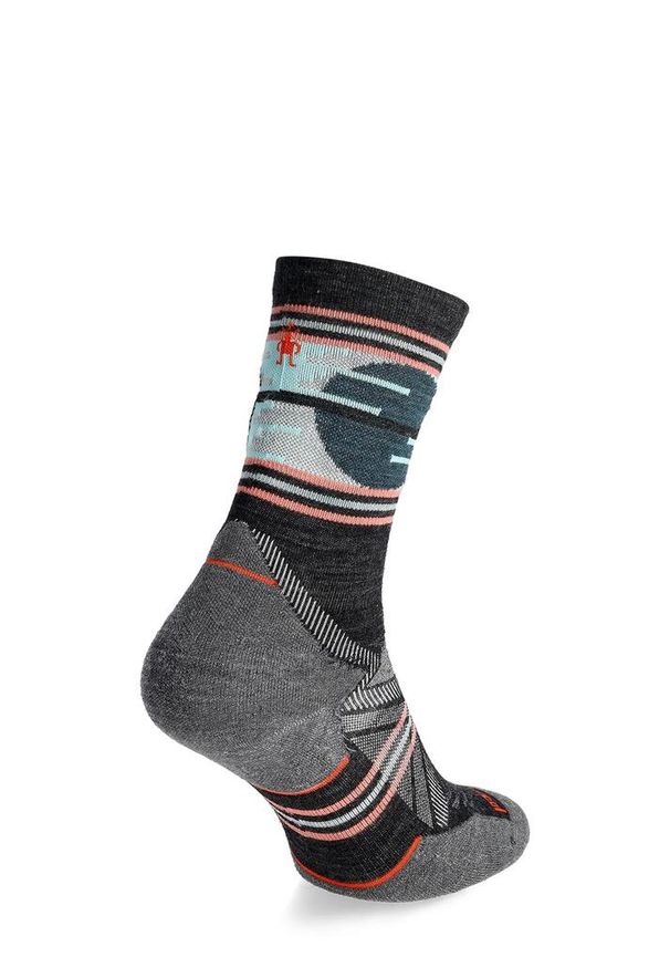 Skarpety damskie do biegania Smartwool Trail Run Targeted Cushion. Kolor: szary. Sport: bieganie