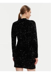 DKNY Sukienka koktajlowa P4ID6XQY Czarny Regular Fit. Kolor: czarny. Materiał: syntetyk. Styl: wizytowy #3