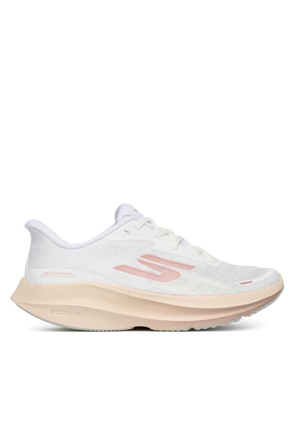 skechers - Skechers Buty do biegania Aero Pulse 172220/WROS Biały. Kolor: biały. Materiał: materiał