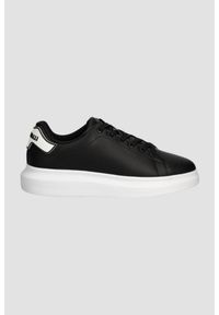 Just Cavalli - JUST CAVALLI Czarne sneakersy FONDO URSA DIS. 2, Rozmiar 42. Kolor: czarny