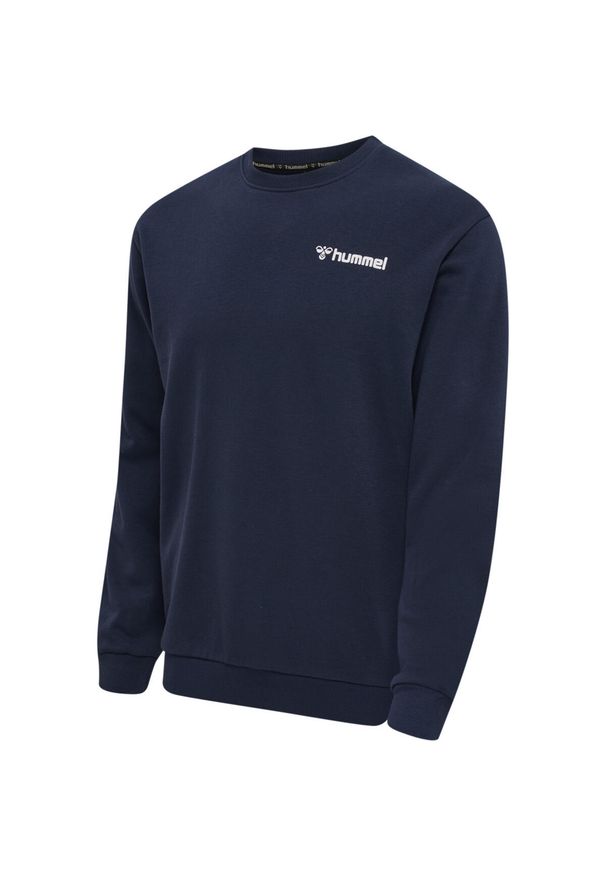 Bluza z kapturem dla dzieci Hummel hmlMOVER. Typ kołnierza: kaptur. Kolor: niebieski. Materiał: bawełna, materiał