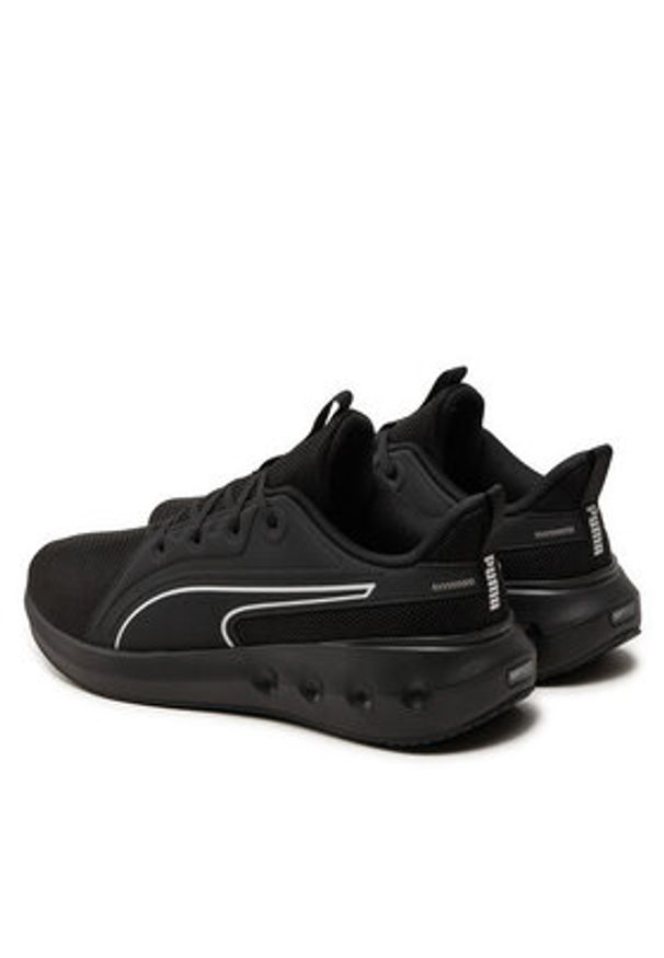 Puma Sneakersy Softride Carson 310154 01 Czarny. Kolor: czarny. Materiał: mesh, materiał