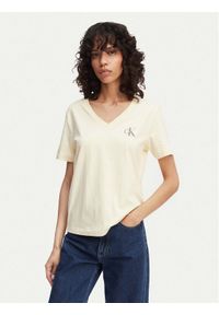 Calvin Klein Jeans Komplet t-shirtów LV047C906G Żółty jasny Regular Fit. Kolor: żółty. Materiał: bawełna #1