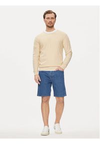 Wrangler Szorty jeansowe Frontier 112350819 Niebieski Relaxed Fit. Kolor: niebieski. Materiał: jeans, bawełna #4