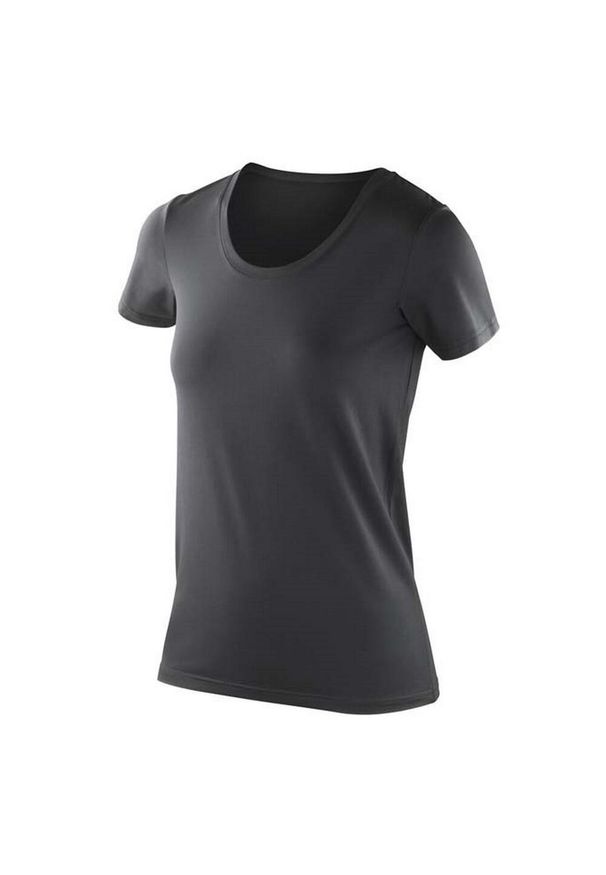 SPIRO - Koszulka Damska Impact Softex. Kolor: czarny. Sport: turystyka piesza