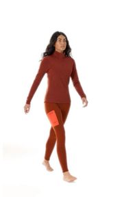 Leginsy trekkingowe damskie Arc'teryx Kyanite Bottom. Kolor: brązowy