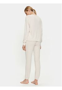 Ugg Komplet sweter i spodnie materiałowe Gable 1117993 Beżowy Relaxed Fit. Kolor: beżowy. Materiał: wiskoza