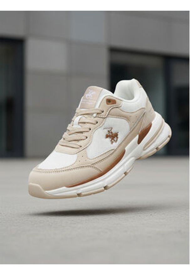 Beverly Hills Polo Club Sneakersy CEO-AW25-3C014-1 Biały. Kolor: biały. Materiał: materiał