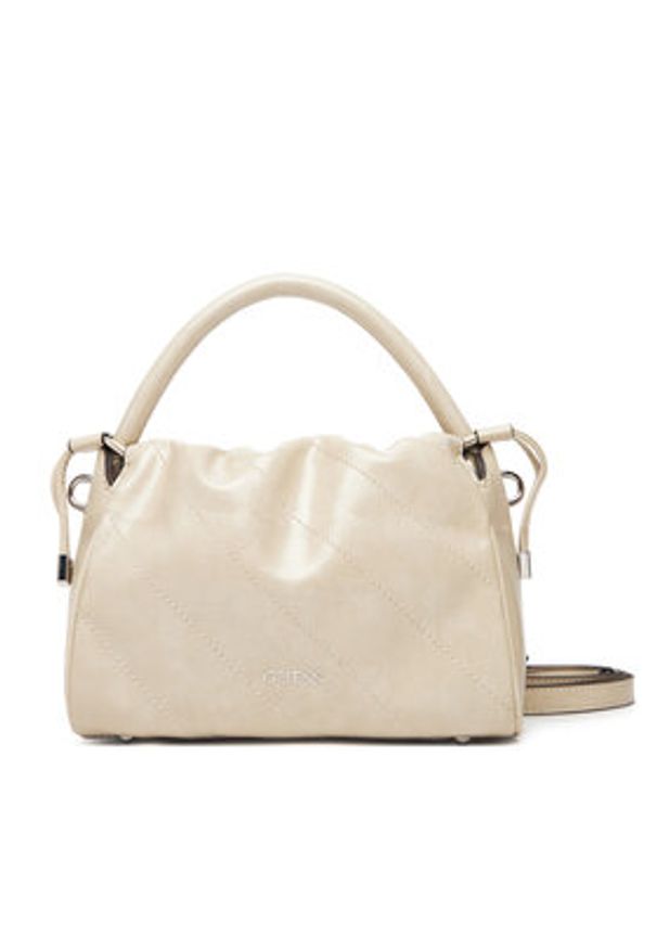 Guess Torebka Amys HWMY96 59160 Beżowy. Kolor: beżowy. Materiał: skórzane