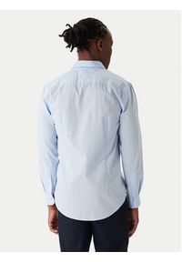 TOMMY HILFIGER - Tommy Hilfiger Koszula MW0MW40460 Błękitny Slim Fit. Kolor: niebieski. Materiał: bawełna #2